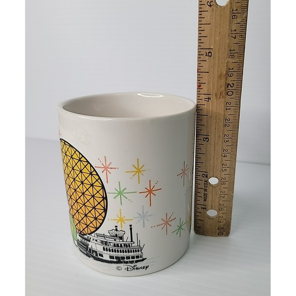 Vintage Walt Disney World Mickey Mouse Ceramic Cup SUSIE Monogram Name Mug Epcot - Picture 5 of 8
